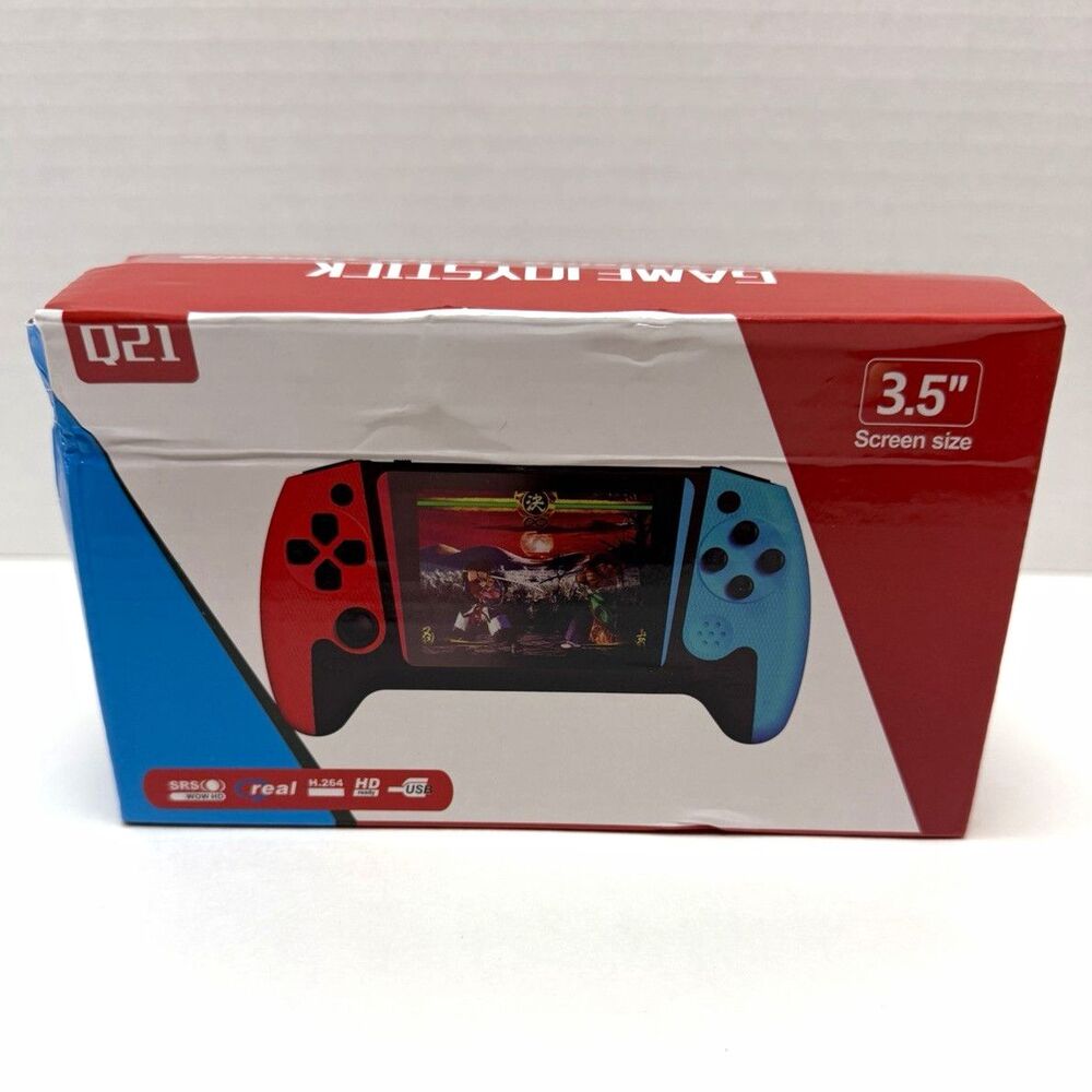 Q21 Handheld Electronic Game Console, 3.5" Screen, 8-bit Joystick Machine